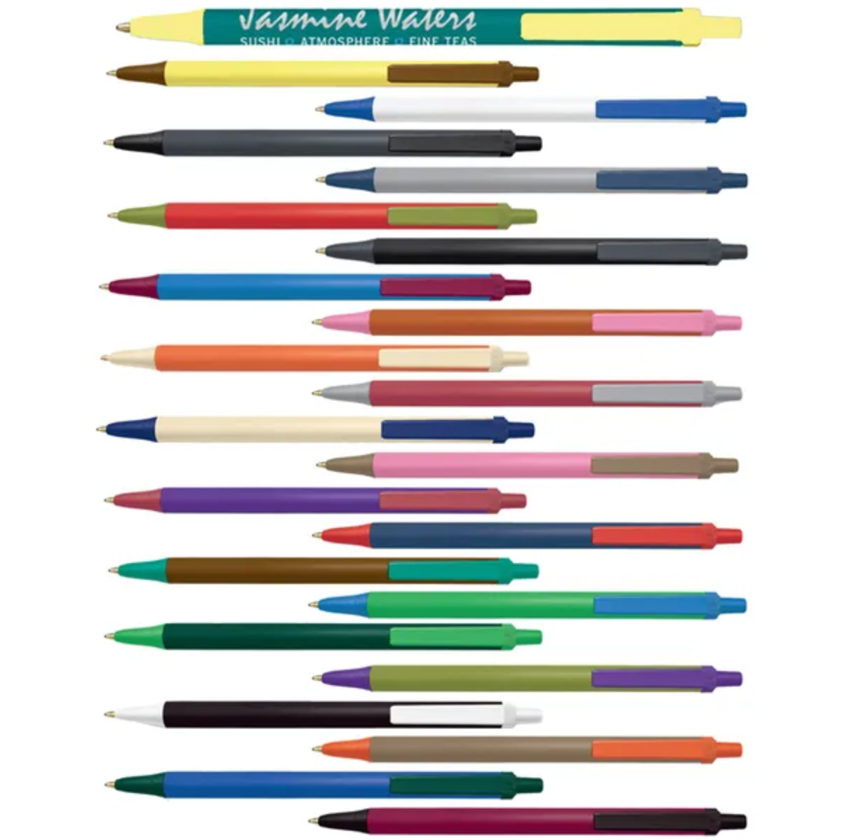 BIC® Clic Stic® Pen custom printed with a sample design