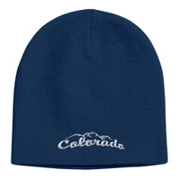 Custom embroidered knit beanie with logo - view 2