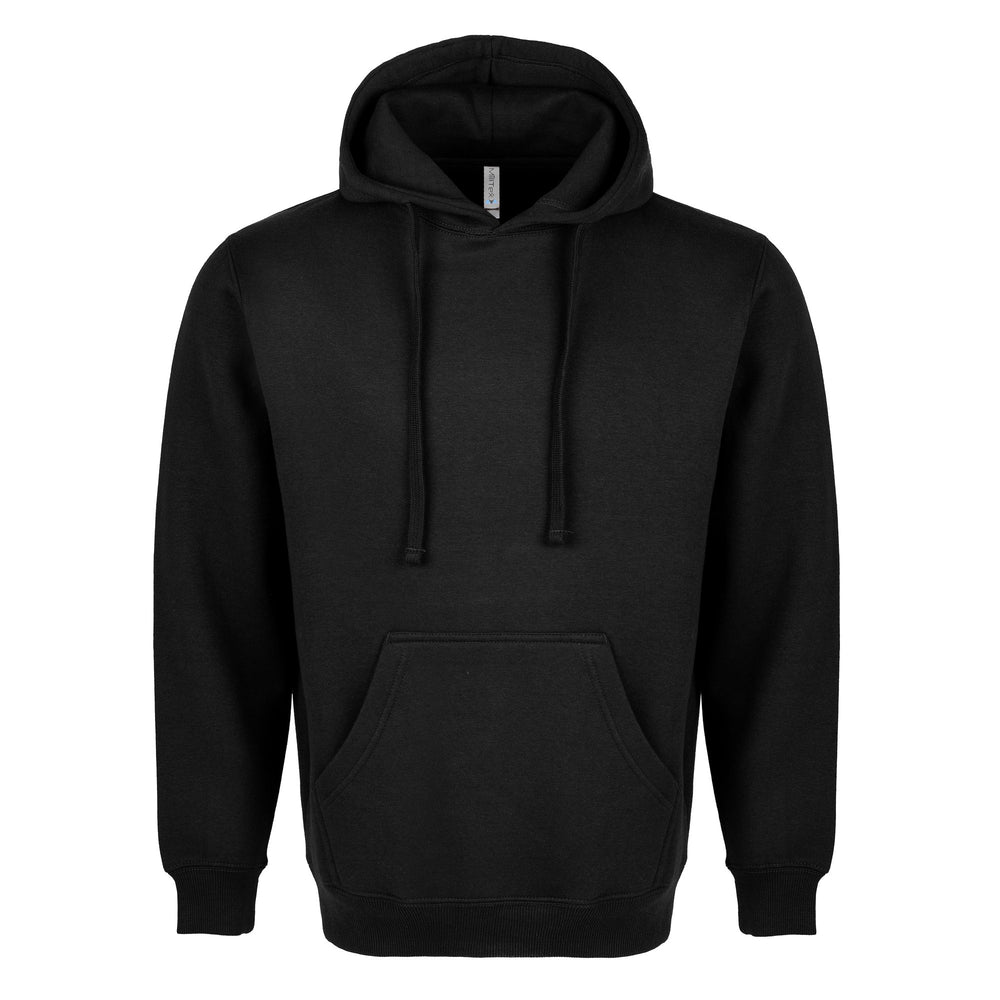 Black 317 Hooded Sweatshirt — Custom Screen Printed