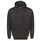 317 Hooded Sweatshirt — Custom Screen Printed - Charcoal Heather front