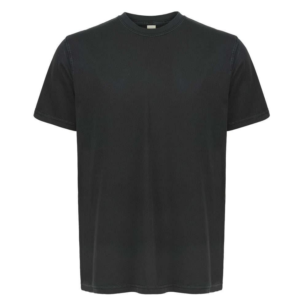 Black 400 Pigment-Dyed T-Shirt — Custom Screen Printed