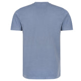 400 Pigment-Dyed T-Shirt — Custom Screen Printed - Blue Jeans back