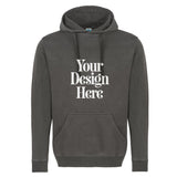 417 Pigment-Dyed Hooded Sweatshirt — Custom Screen Printed - Your Design Here