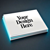 8x10 gloss prints with Your Design Here placeholder