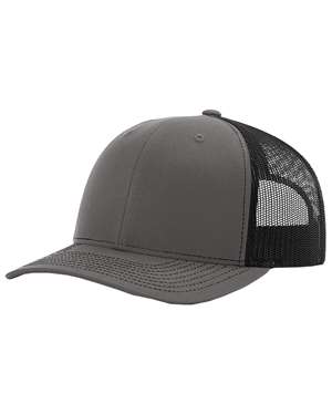 Custom Richardson 112 snapback trucker hat with logo