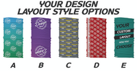 Custom printed Tubies tubular headwear with your logo - view 6