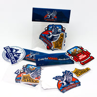 Sticker pack with stickers