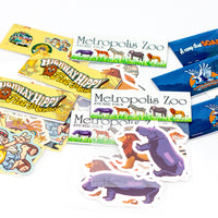 Assorted sticker packs