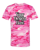 Pink Woodland Code Five 3907 Camo T-Shirt with Your Design Here placeholder