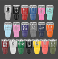 Laser Engraved 30 oz Insulated Ringneck Tumbler sample 4