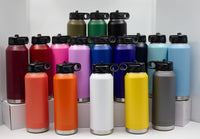 Laser Engraved 32 oz Insulated Water Bottle sample 2