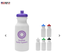 20 oz Sports Water Bottle sample 2