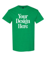 Antique Irish Green Gildan 5000 T-shirt with Your Design Here placeholder