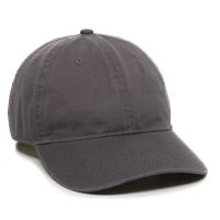 Custom embroidered garment wash dad hat with logo - view 3