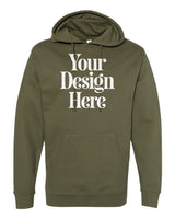 Army Independent Trading Co. SS4500 Midweight Hooded Sweatshirt with Your Design Here placeholder